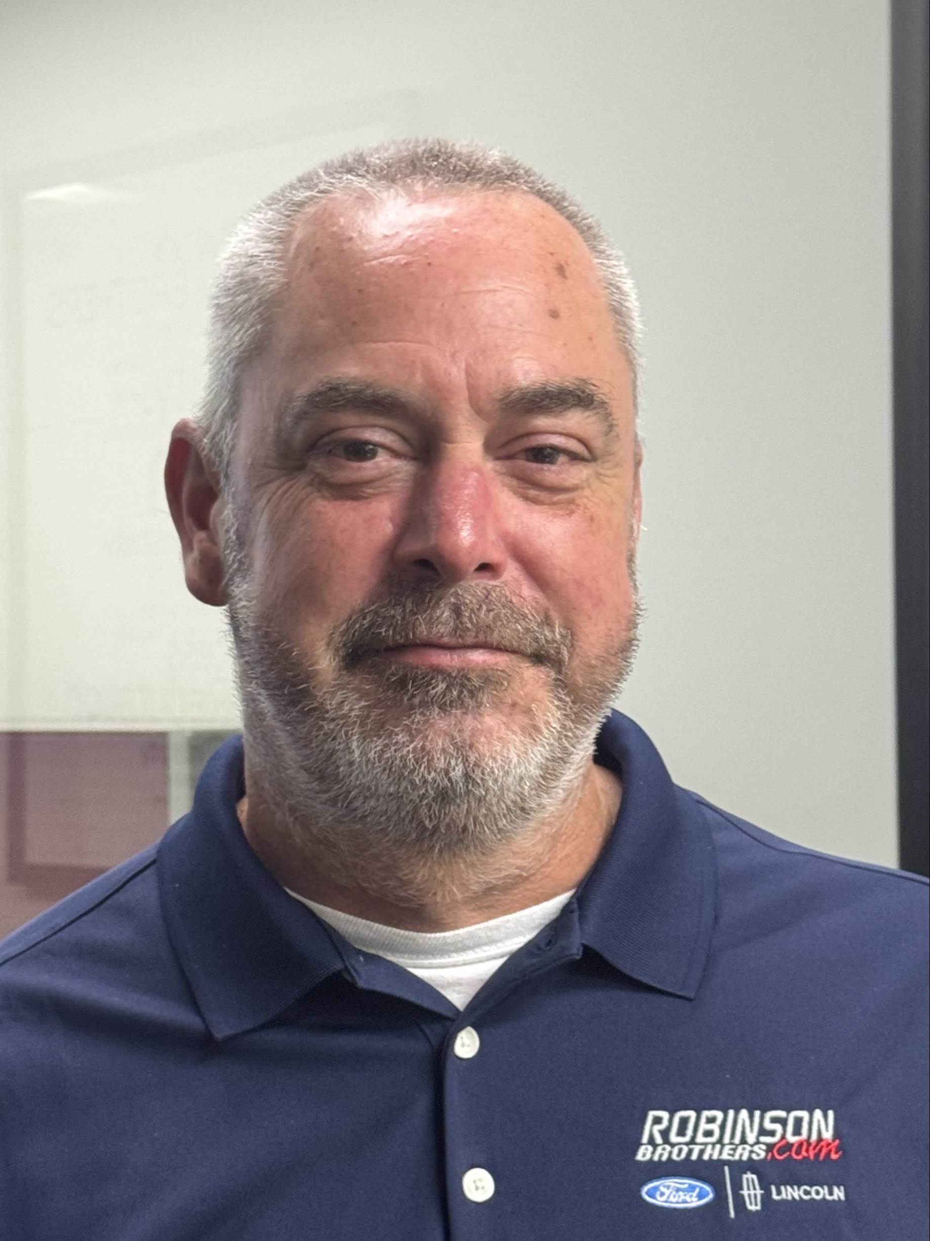 Finance Manager Brian Bowles in Finance Department at Robinson Brothers Ford